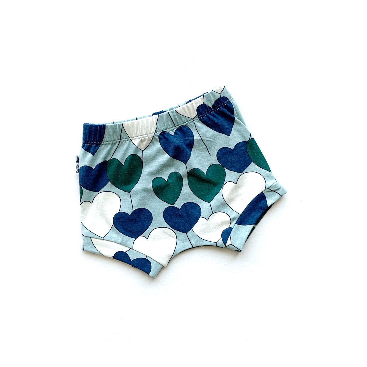 Mint Hearts Shorts