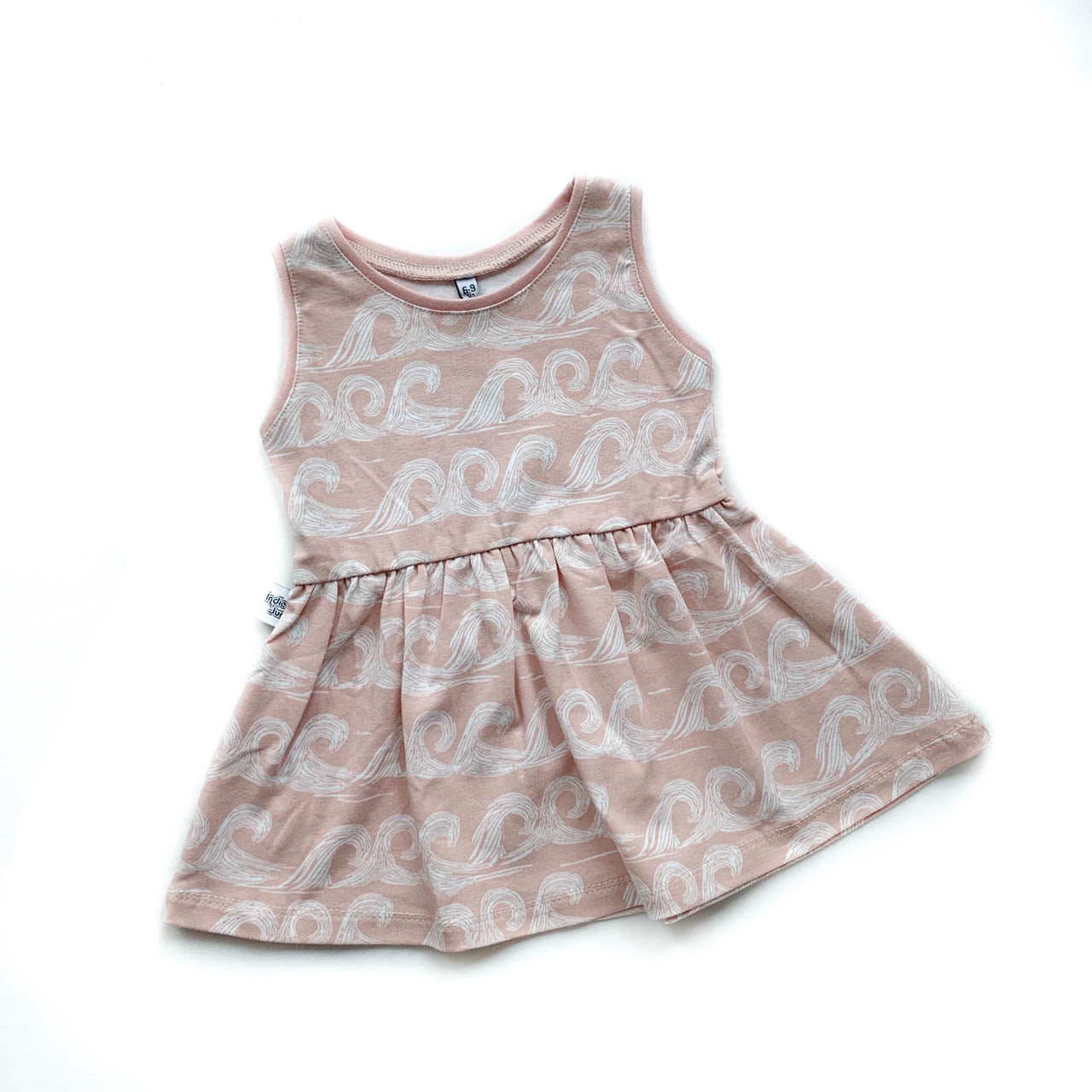 Pink Waves Dress
