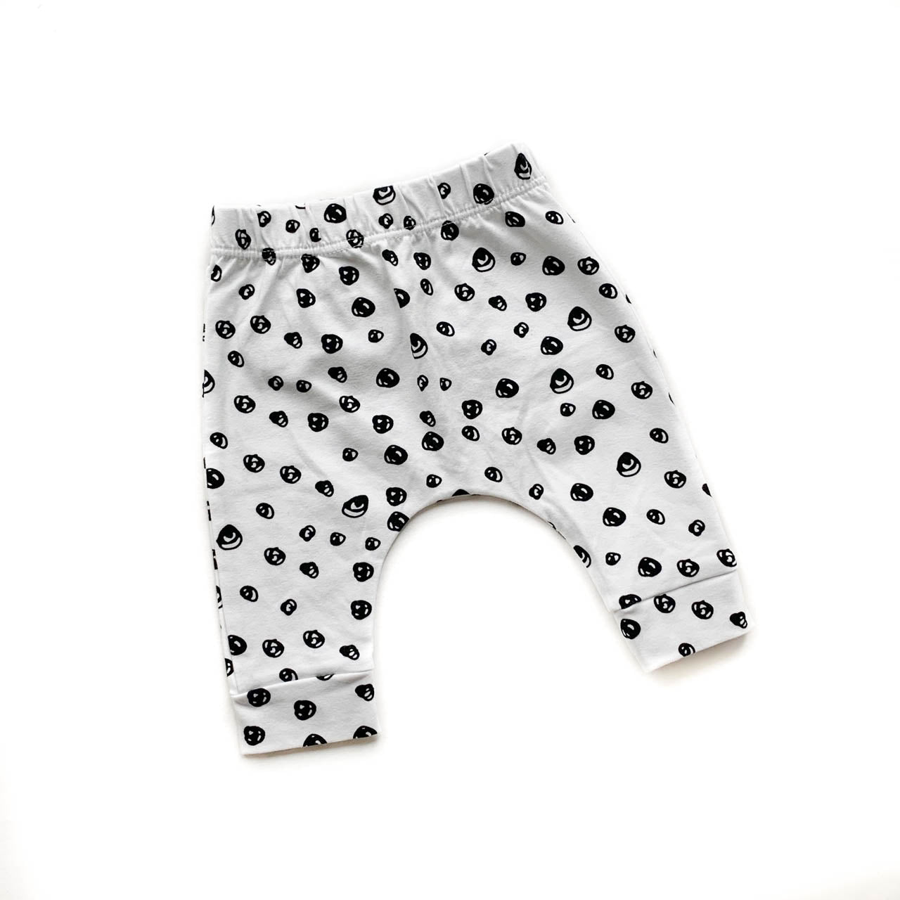 Black & White Confetti Leggings