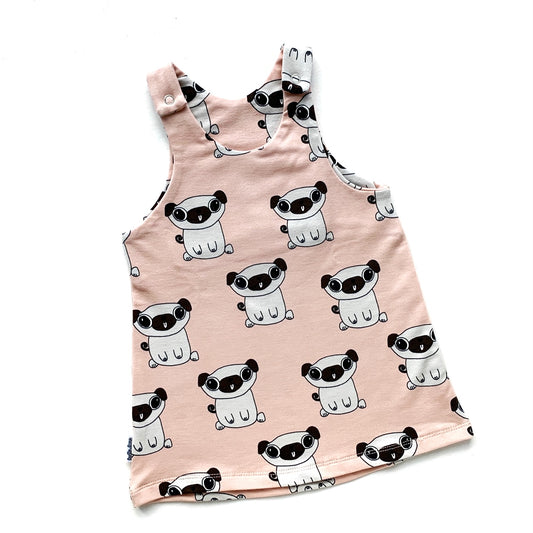 Pugs Pinafore Dress