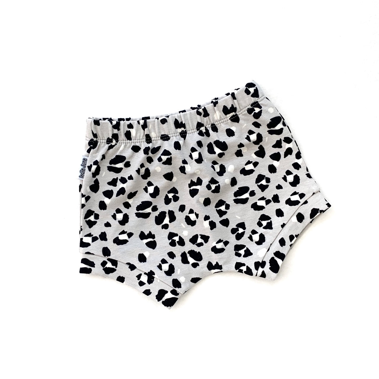 Grey Lynx Dots Shorts