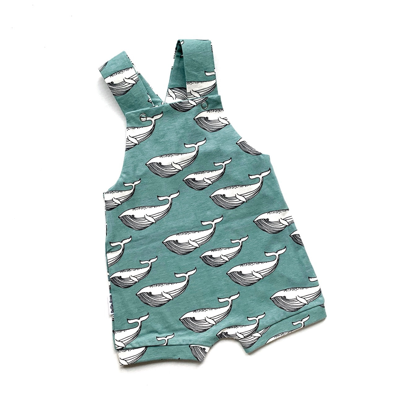 Aqua Whale Dungarees