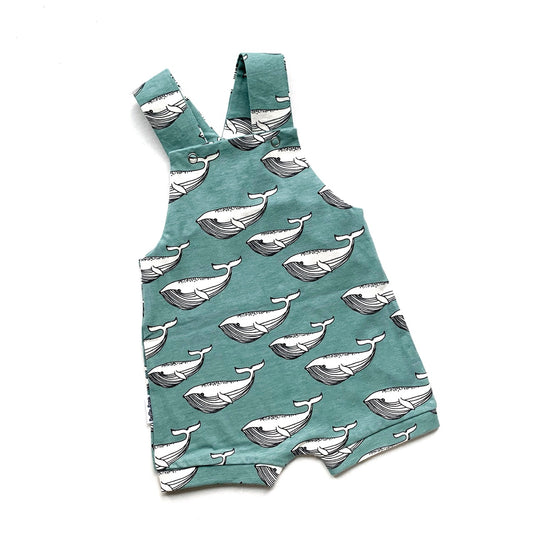 Aqua Whale Dungarees