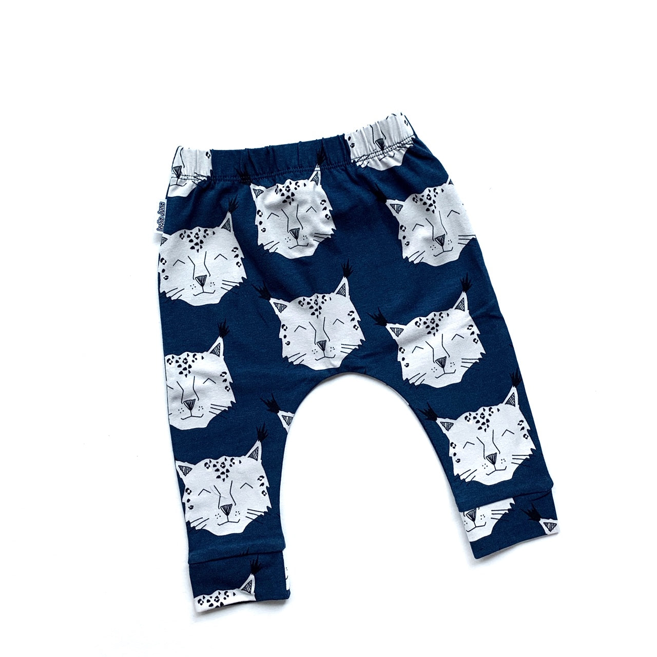 Navy Lynx Leggings