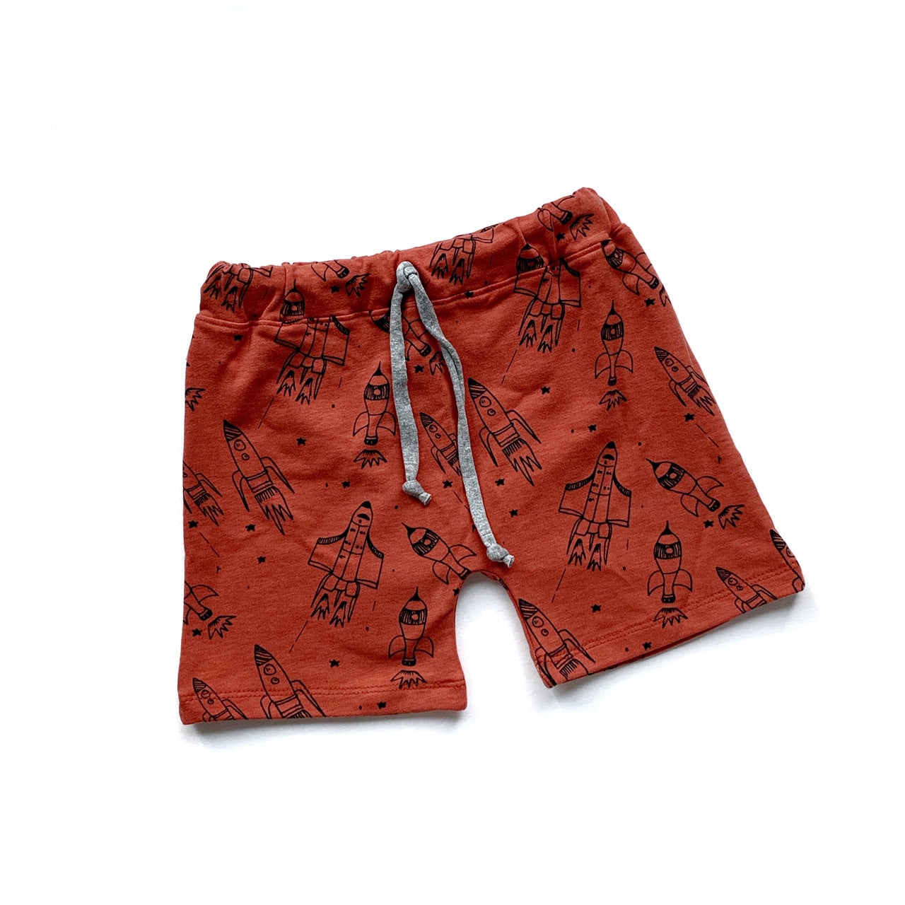 Ginger Rocket Drawstring Shorts