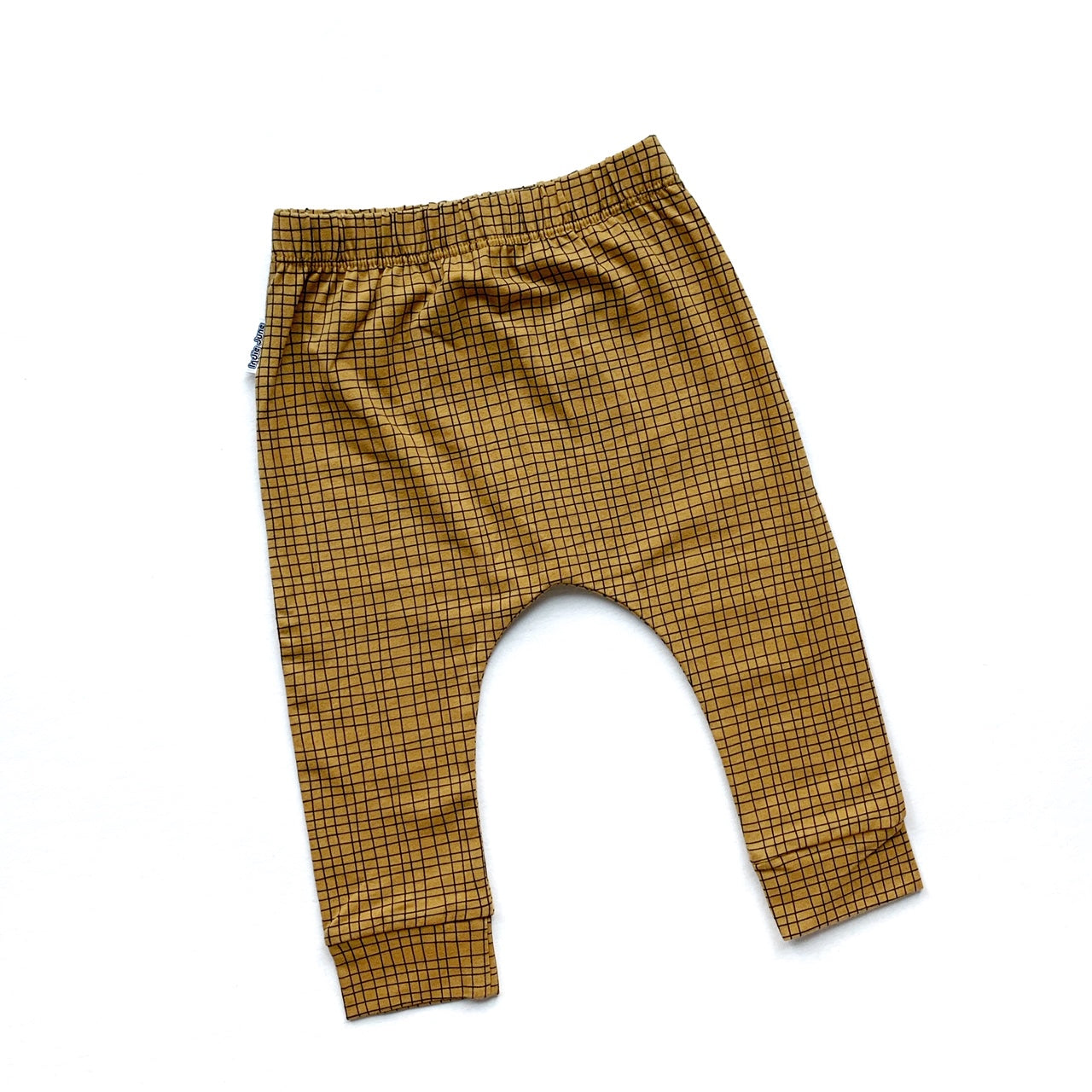 Ochre Grid Leggings