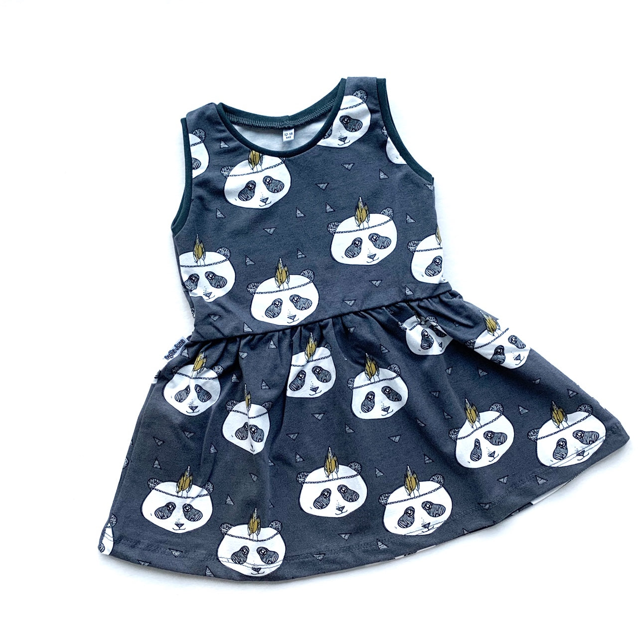 Grey Panda Dress