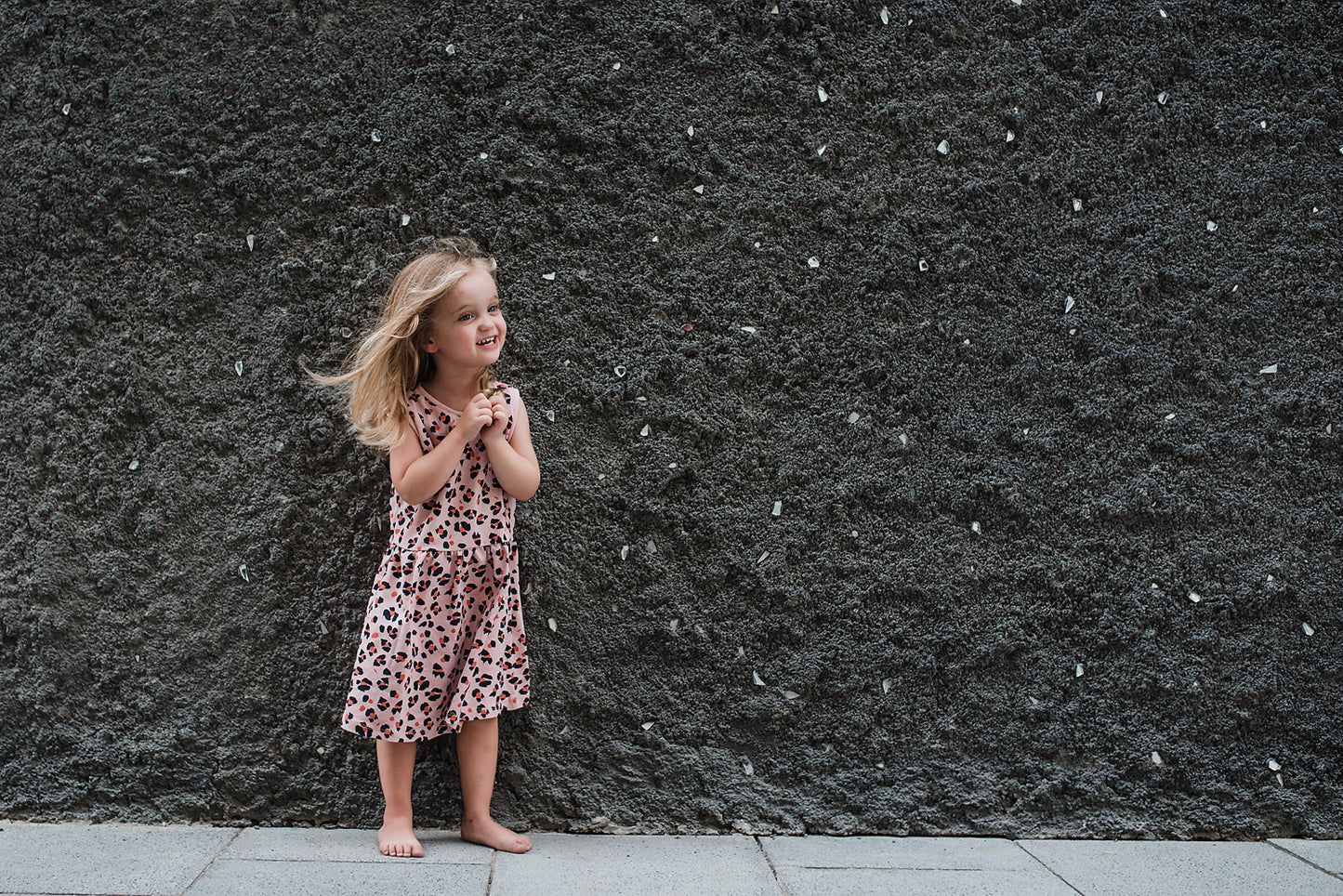 Pink Lynx Dots Dress