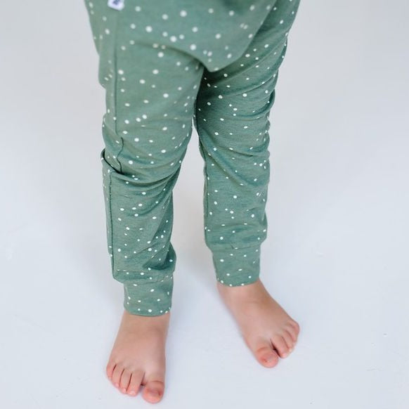 Olive Spots Leggings