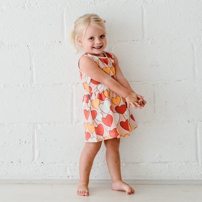 Pink Hearts Dress