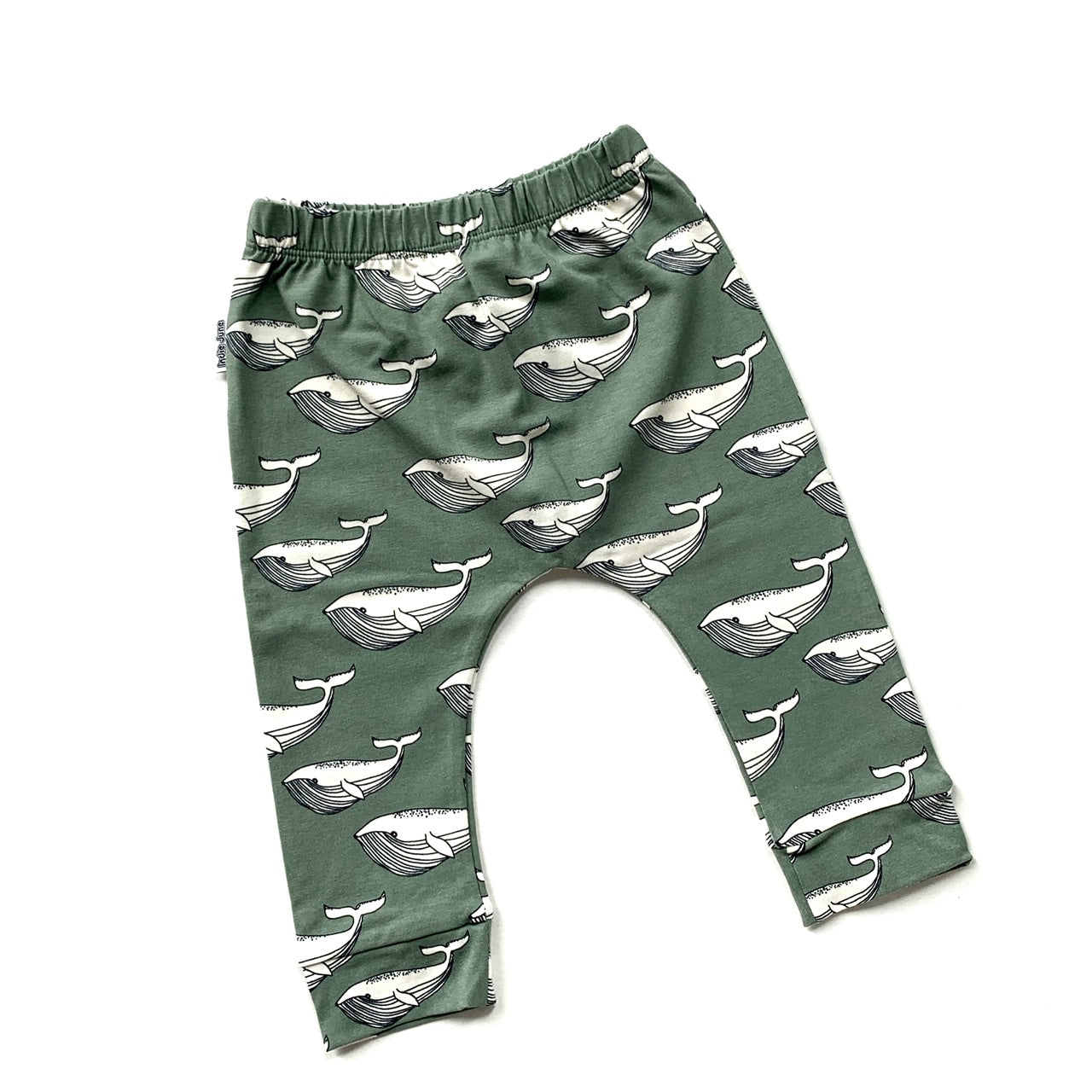 Olive Whale Leggings