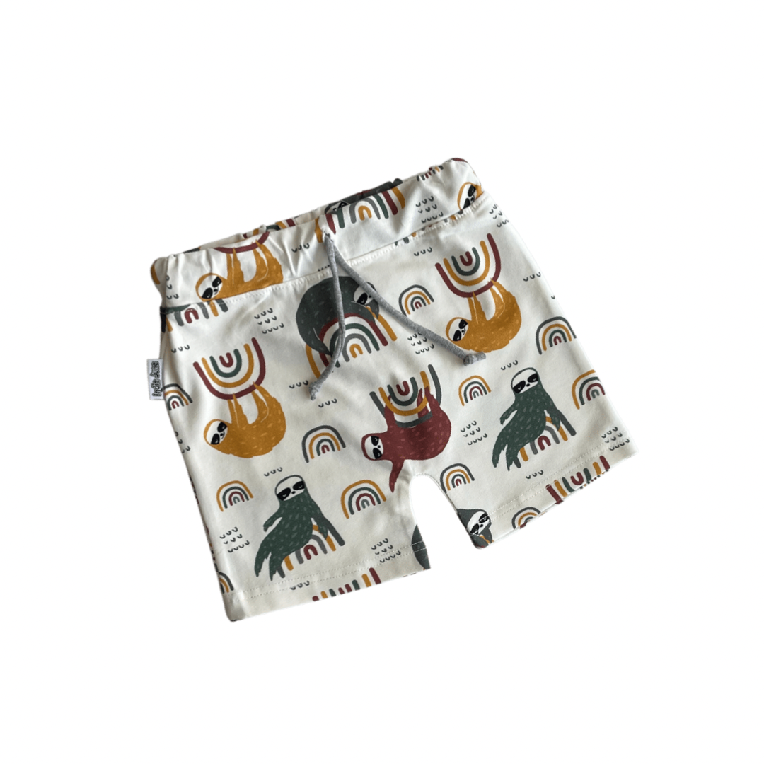 Sloth Drawstring Shorts