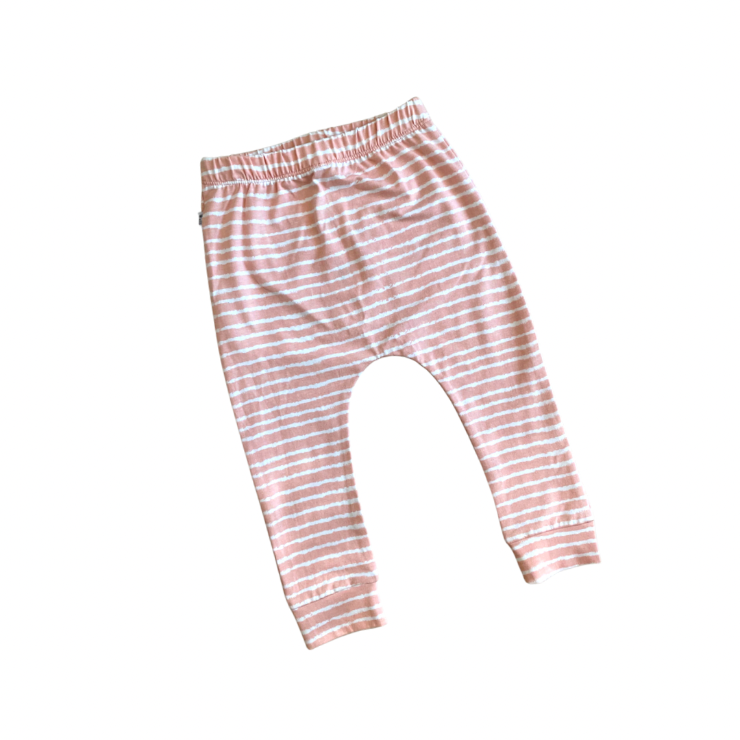 Pink Stripes Leggings