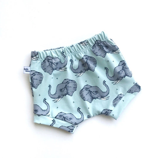 Blue Elephant Shorts