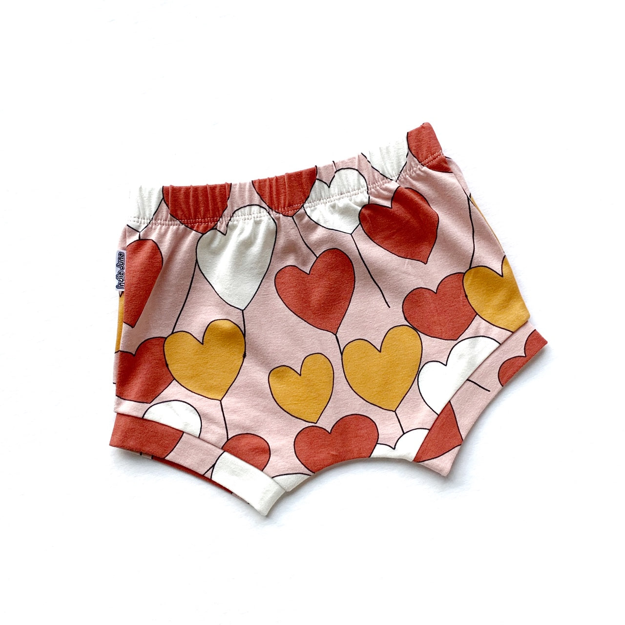 Pink Hearts Shorts