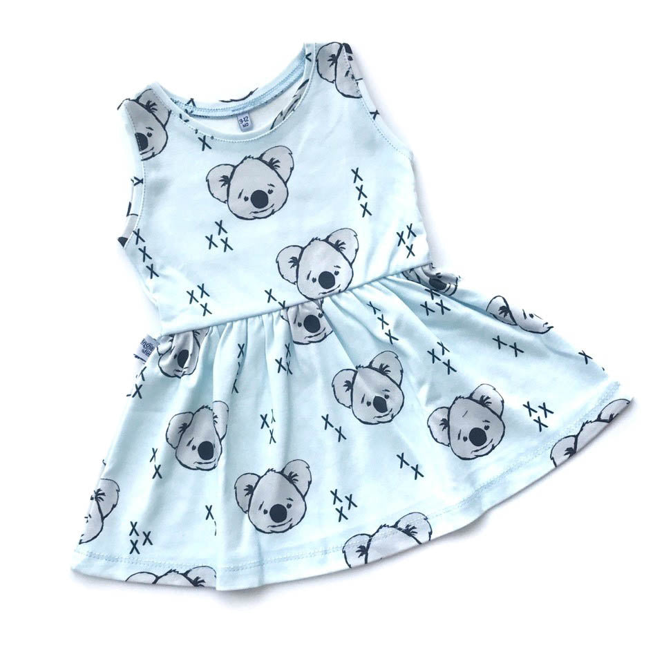 Blue Koala Dress
