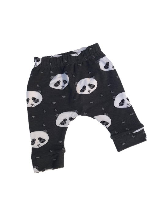 Dark Grey Panda Leggings