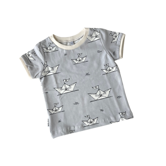 Grey Boat T-shirt
