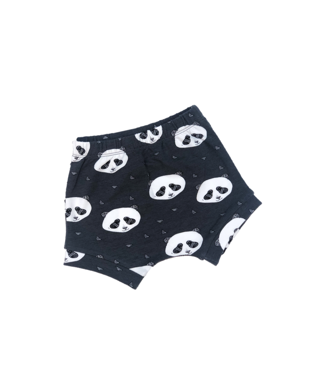 Dark Grey Panda Shorts